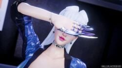 evelynn from k/da all out series by allblacked3d