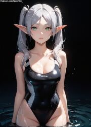 1girls 2d ai_generated bare_shoulders belly bikini bikini_bottom bikini_top blue_eyes blush breasts chest cute detailed elf elf_ears elf_female elf_girl eye_contact eyelashes eyeshadow female female_only fit fit_female focus frieren high_quality legs light-skinned_female light_skin lips lipstick long_hair makeup mascara medium_breasts midriff nai_diffusion nero100 nipples no_bra outdoors outside pale-skinned_female pale_skin party petite petite_body petite_female ponytail seductive seductive_eyes seductive_look side_ponytail skinny skinny_girl sliver_hair small_breasts sousou_no_frieren stable_diffusion swimsuit swimwear tagme teenage_girl teenager thighs thin thin_female thin_waist topless very_long_hair white_hair young