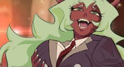 scanty daemon from panty & stocking with garterbelt by artist request