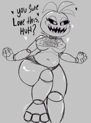 toy chica (fnaf) from five nights at freddy's by cattrap