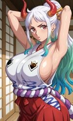 yamato (one piece) from one piece by qme314