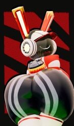 3d 3d_(artwork) 3d_model anaroth ass big_ass bunny bunny_girl palmtreerothic project_turboblast rabbit rabbit_girl robot robot_girl tempo_(project_turboblast) thick_ass thick_thighs