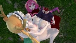 1futa 1girls 3d animated bikini black_shirt black_thighhighs blonde_hair blood blood_spurt bouncing_breasts breasts corpse curved_horn death decapitation dragon_girl dragon_tail empty_eyes female female_death futa_on_female futanari gore guro gurochanop horn horns huge_breasts ilulu_(dragon_maid) maid_headdress miss_kobayashi's_dragon_maid necrophilia nipples nude paizuri perpendicular_paizuri red_eyes red_hair severed_head sex shirt_lift shortstack slippers snuff sound tohru_(dragon_maid) twintails video
