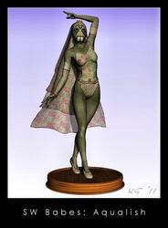 3d alien aqualish breasts female green_skin kaernen nipples quara_aqualish star_wars text