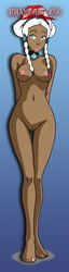 1girls avatar_legends avatar_the_last_airbender dark-skinned_female dark_skin female female_only human medium_breasts nickelodeon phantom_inc solo water_tribe yue