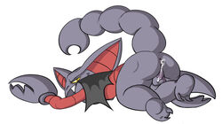 after_sex color cum gliscor male male_only nude pokemon raised_tail solo tagme tail