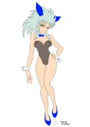 1girls 2011 alpha_channel animal_ears breasts bunny_ears bunnysuit female female_only for_sticker_use humanoid long_hair mistah_uchiha nipples png ryoko_hakubi see-through sheer sicksean solo sticker_template tenchi_muyo! transparent_background transparent_png wrist_cuffs