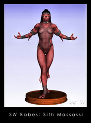 3d female female_focus female_only kaernen massassi muscular muscular_alien muscular_female sith_(species) star_wars