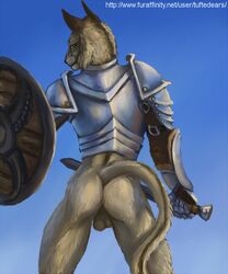 1boy ass balls khajiit kharjo large_balls male male_only skyrim solo the_elder_scrolls