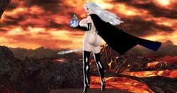 ass butt_floss chaos_comics handbra huge_ass huge_breasts huge_butt lady_death white_hair white_skin