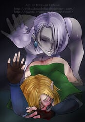 2boys anal gay ghirahim link male male_only male_rape_victim malesub rape restrained skyward_sword the_legend_of_zelda wounded yaoi