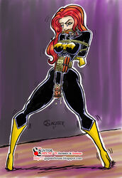 barbara_gordon batgirl batman_(series) bondage dc female female_only human solo thegagster