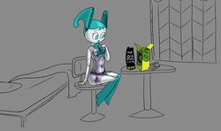 1girls 2d female female_only humanoid jenny_wakeman my_life_as_a_teenage_robot robot robot_girl robot_humanoid smooth_skin solo tagme velenor xj-9