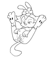 8horns animaniacs anthro birth dot_warner flower furry interspecies_pregnancy pregnant tagme