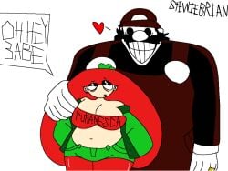 mx (mario 85) from creepypasta by stewiebrian (artist)