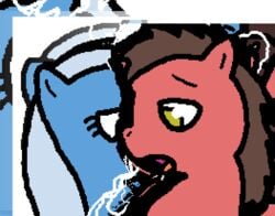 2000s_and_2010s_style animated banned_from_equestria big_brian equine female friendship_is_magic horn magic male my_little_pony my_little_pony_friendship_is_magic oral penis pixel_art pokehidden smooth_skin trixie_(mlp) trixie_lulamoon unicorn