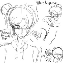 after_sex battle_for_bfdi battle_for_dream_island bfdi bfdia came_inside doggy_style fanny_(bfdi) miegorengmangko object_shows on_fours osc snowball_(bfdi) the_power_of_two tpot womb