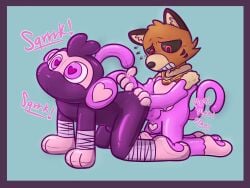 anal anal_sex canid canine clothing drone dronesuit fox glistening glistening_latex gloves goo_transformation handwear haplorhine hi_res interrupted_orgasm latex latex_clothing latex_gloves latex_handwear latex_skinsuit mammal monkey penetration primate rubber_clothing rubberimpdrone_(artist) runescape skinsuit the_chao5_(starfoth) tight_clothing transformation transformation_through_sex