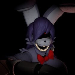 1girls female five_nights_at_freddy's fnaf nightbotgrey solo withered_bonnie