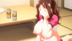 1boy 1girls 2022 20s age_difference animated ass aunt_and_nephew black_hair bouncing_breasts breast_press breasts brown_eyes brown_hair buruma censored closed_eyes clothes_lift condom condom_on_penis cowgirl_position dot_eyes female garden_~takamine-ke_no_nirinka~ gym_uniform hand_on_another's_hip huge_ass kasumi_takamine large_breasts large_penis male mature_female multicolored_shirt nipples no_bra older_woman_and_younger_man penis pink_buruma pink_pineapple pink_shirt ponytail sex shirt shirt_lift sideboob sidelocks sportswear straddling straight tagme takamine_kasumi thick_thighs thighs tomoya_(garden_~takamine-ke_no_nirinka~) unconscious upright_straddle white_shirt
