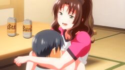 1boy 1girls 2022 20s age_difference animated ass aunt_and_nephew black_hair bouncing_breasts breast_press breasts brown_eyes brown_hair buruma censored closed_eyes clothes_lift condom condom_on_penis cowgirl_position female garden_~takamine-ke_no_nirinka~ gym_uniform hand_on_another's_hip huge_ass kasumi_takamine large_breasts large_penis male mature_female multicolored_shirt nipples no_bra older_woman_and_younger_man penis pink_buruma pink_pineapple pink_shirt ponytail sex shirt shirt_lift sideboob sidelocks sportswear straddling straight tagme takamine_kasumi thick_thighs thighs tomoya_(garden_~takamine-ke_no_nirinka~) upright_straddle white_shirt