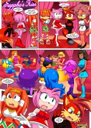 amy rose from archie comics by bbmbbf