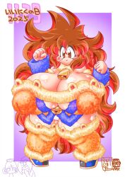 1girls belly breasts female gigantic_breasts hips huge_breasts huge_hips huge_nipples huge_pussy huge_thighs hyper_breasts hyper_nipples large_breasts lisa_(robopon) nipples pussy robopon shortstack tamori_hataru thick_thighs thighs wide_hips