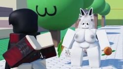 1boy 1boy1girl 1girl 3d :3 amazon_position animated areolae ass audible_creampie audible_ejaculation balls bored_expression bottomless_male bouncing_breasts bouncing_on_penis breasts bunny_ears cat_ears cowgirl_position crossroads_(roblox) cum cum_in_pussy cum_inside cum_inside_pussy cum_inside_vagina cum_twice dialogue english_text erection evil_tree_(roblox) excessive_cum femboy femdom hands_behind_head kinlyrr kinny_the_bunny_(kinlyrr) longer_than_30_seconds longer_than_one_minute meaty_dick meme meme_reference nipples nude_female penis pussy riding roblox robloxian skeleton_banging_on_shield sound stomach tagme text thigh_job thigh_sex thighs vaginal_penetration video white_hair white_skin