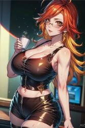 mavuika (genshin impact) from genshin impact by randomand
