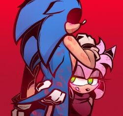 1boy 1girls amy_rose anthro anthro_female anthro_male anthro_only blush dress duo eulipotyphlan eyes_covered_by_shadow female gloves grabbing green_eyes hedgehog kiss_mark kiss_mark_on_ass kiss_mark_on_belly kiss_mark_on_butt kiss_mark_on_chest kiss_mark_on_face kiss_marks kissed_all_over licking_lips lipstick lipstick_mark lipstick_marks lipstick_smear male male/female mammal marked marks_on_body red_dress red_lipstick red_lipstick_mark roseyartsya sega shadowed_eyes sonic_(series) sonic_the_hedgehog sonic_the_hedgehog_(series) straight tail tail_grab tongue tongue_out white_gloves