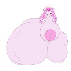 big_breasts big_nipples big_prey breasts completely_nude completely_nude_female cookie_run cookie_run_kingdom digested digested_prey eternal_sugar_cookie female female_only hollyberry_cookie hyper hyper_belly hyper_breasts hyper_butt hyper_nipples hyper_thighs joyful pauledypaul small_pred thick_ass thick_thighs vore vore_belly