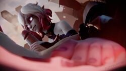 3d animated animation big_eyes blender briar_(league_of_legends) clothed cum cumshot fangs fast feet female foot_focus handjob laugh league_of_legends lecheryamoreva light-skinned_female light-skinned_male opennsfwsp partial_male puffpuff3d riot_games short_hair short_video shorter_than_30_seconds silent_male sound straight straight_sex tagme video