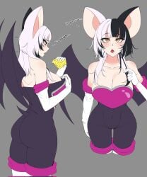 rouge the bat from hololive by clarkekitsp