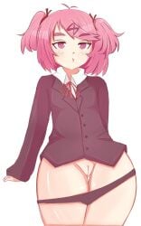 natsuki (doki doki literature club) from doki doki literature club by shimakookotsu