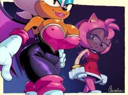 amy rose from sega by classica p