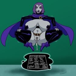 raven (dc) from christmas by doomington