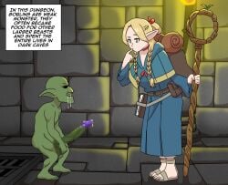 marcille donato from dungeon meshi by greko