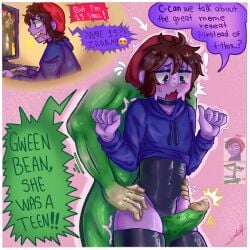 big big_ass big_penis boy femboy gay gay_sex gween_bean gween_bean_watchu_mean_(meme) latex meme reference_image roblox self_upload smallarmrants socks tagme thick_thighs yukiii_