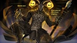 libra creature of night from elden ring nightreign by fluffy cactus