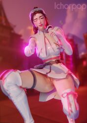 yoo-mi (fortnite) from epic games by ichorpop