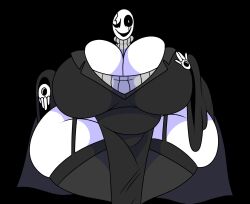 fem gaster from undertale by velvettebat