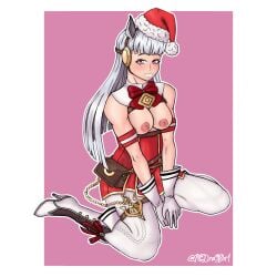 gold ship (umamusume) from christmas by redra90n1