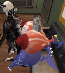 big_ass big_breasts big_penis breasts bubble_butt cleavage cum female ferialexonar furry garchomp huge_ass huge_breasts huge_cock hyper hyper_breasts nipples paizuri penis pokemon pokemon_(species) sex tagme thick_thighs video wide_hips