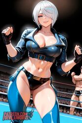 angel (kof) from king of fighters by devilaiworks
