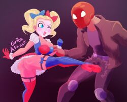 harley quinn from dc by groinattack3