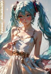 hatsune miku from vocaloid