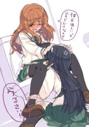 reizei mako from girls und panzer
