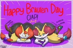 braixen from pokemon by thixxen