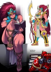 magnus the red from warhammer (franchise) by cnmbwjx