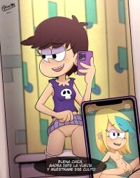 luna loud from nickelodeon by aleuz91